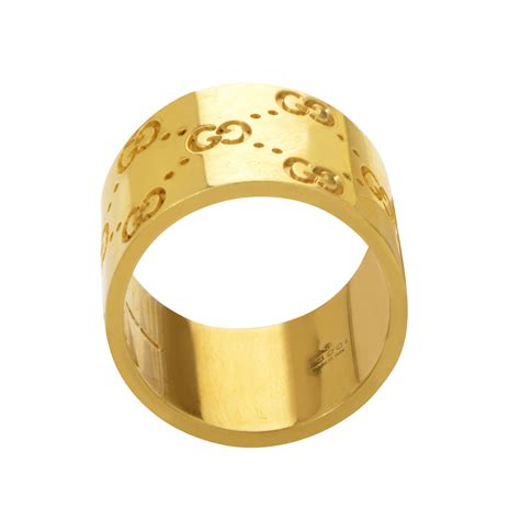 gucci ring gold icon|gucci icon 18k ring.